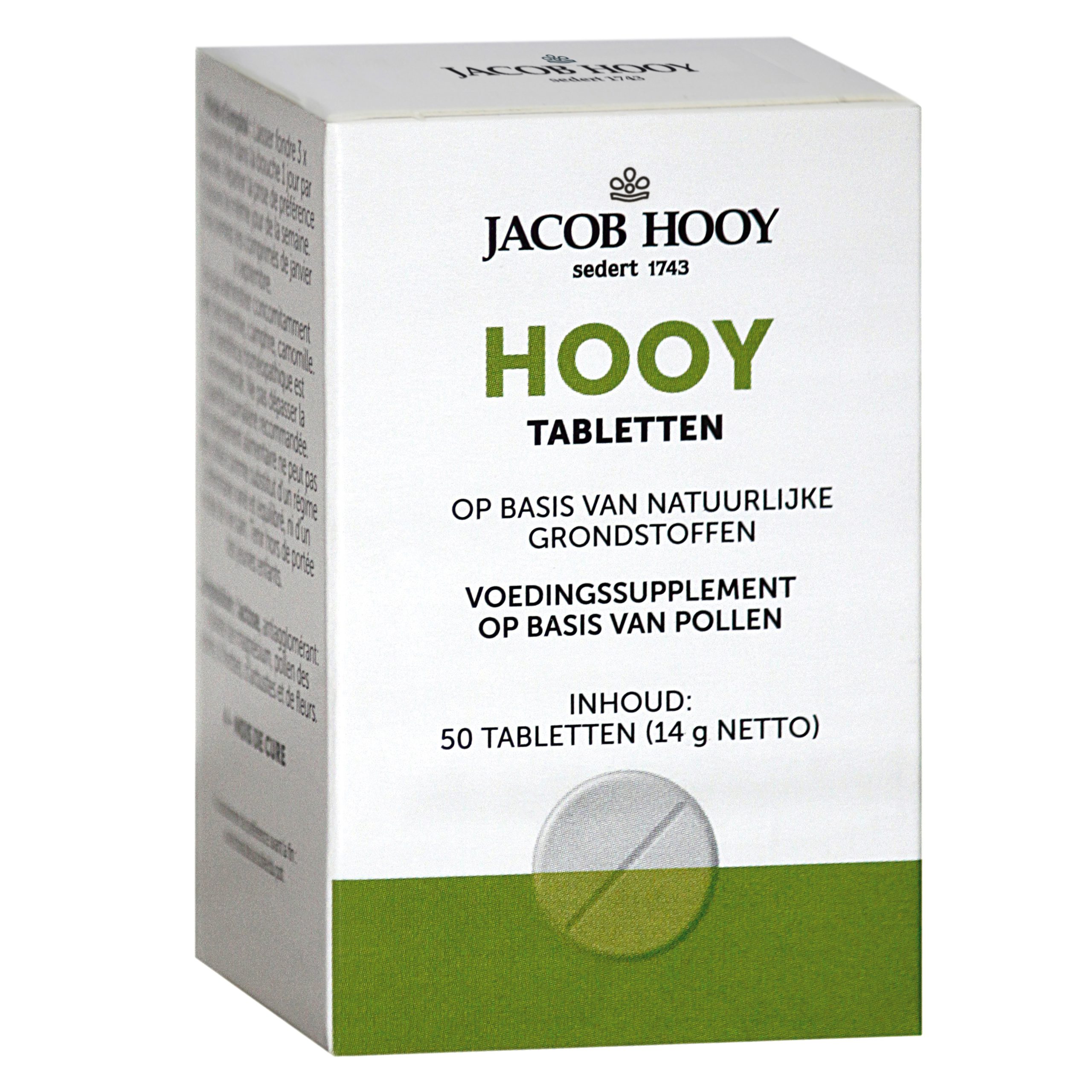 Hooy tabletten 4 maanden kuur (uitverkocht)