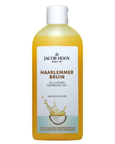 Jacob Hooy Haarlemmerbruin 250 ml zonneolie voor een mooie, gelijkmatige bruine huid