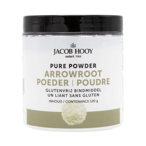 Verpakking van Arrowroot Poeder 120 g van Jacob Hooy