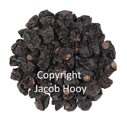 Bessen zwart van Jacob Hooy.