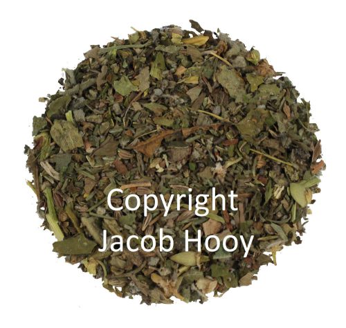 Verpakking Jacob Hooy Bronchisin Kruiden met natuurlijke ingrediënten