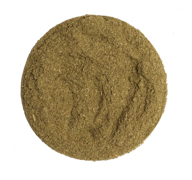 Lavendelbloemen gemalen