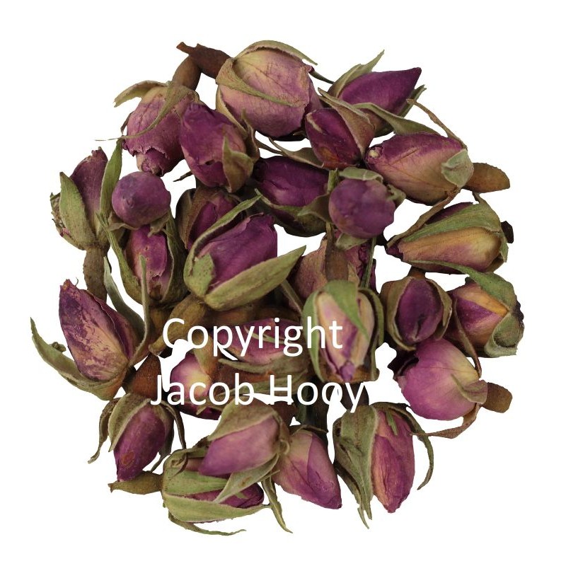 Rozenknopjes roze klein heel