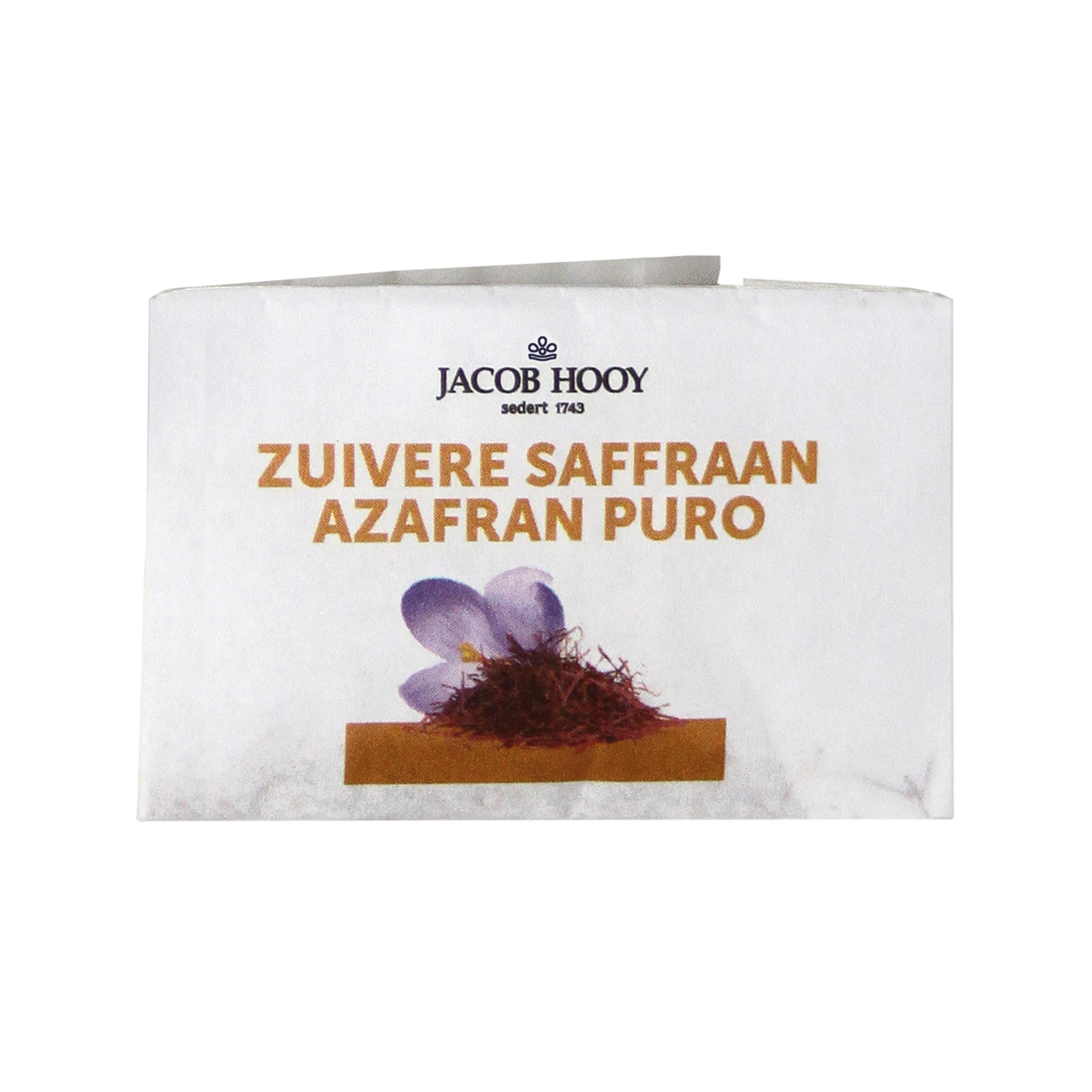 Saffraan envelop van Jacob Hooy