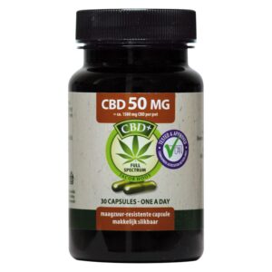 CBD Capsules 50mg 30 stuks