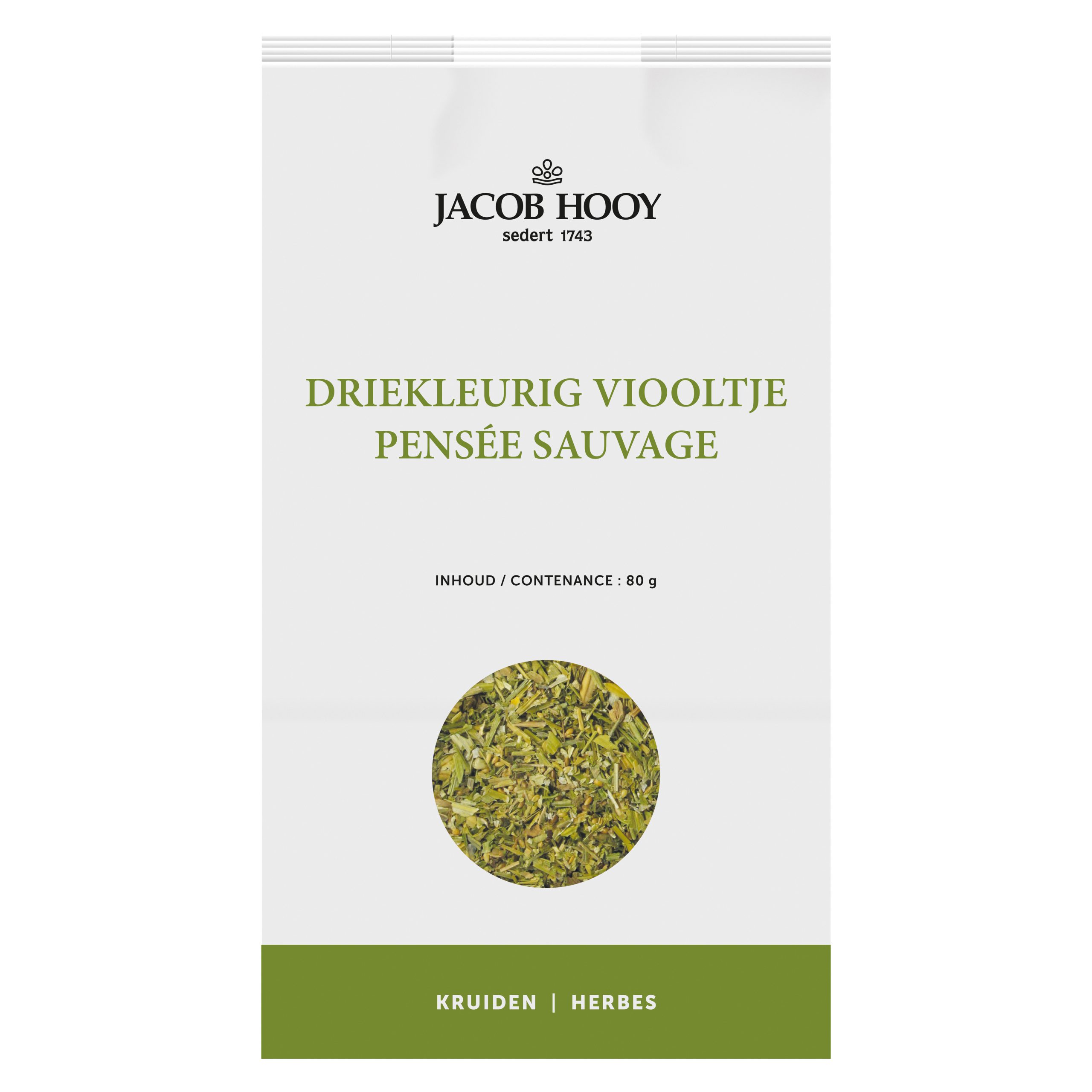 Driekleurig viooltje 80 gram