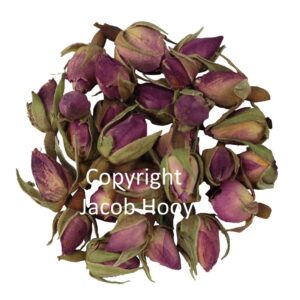 Rozenknopjes roze klein heel